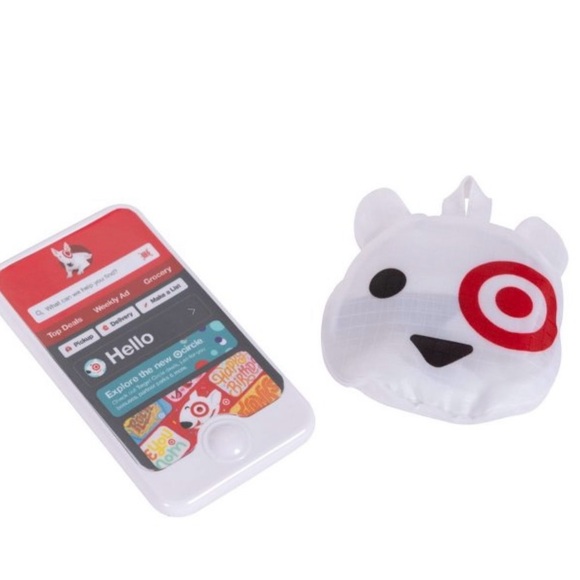 PINK Target Toy Shopping Basket - Picture 3 of 8